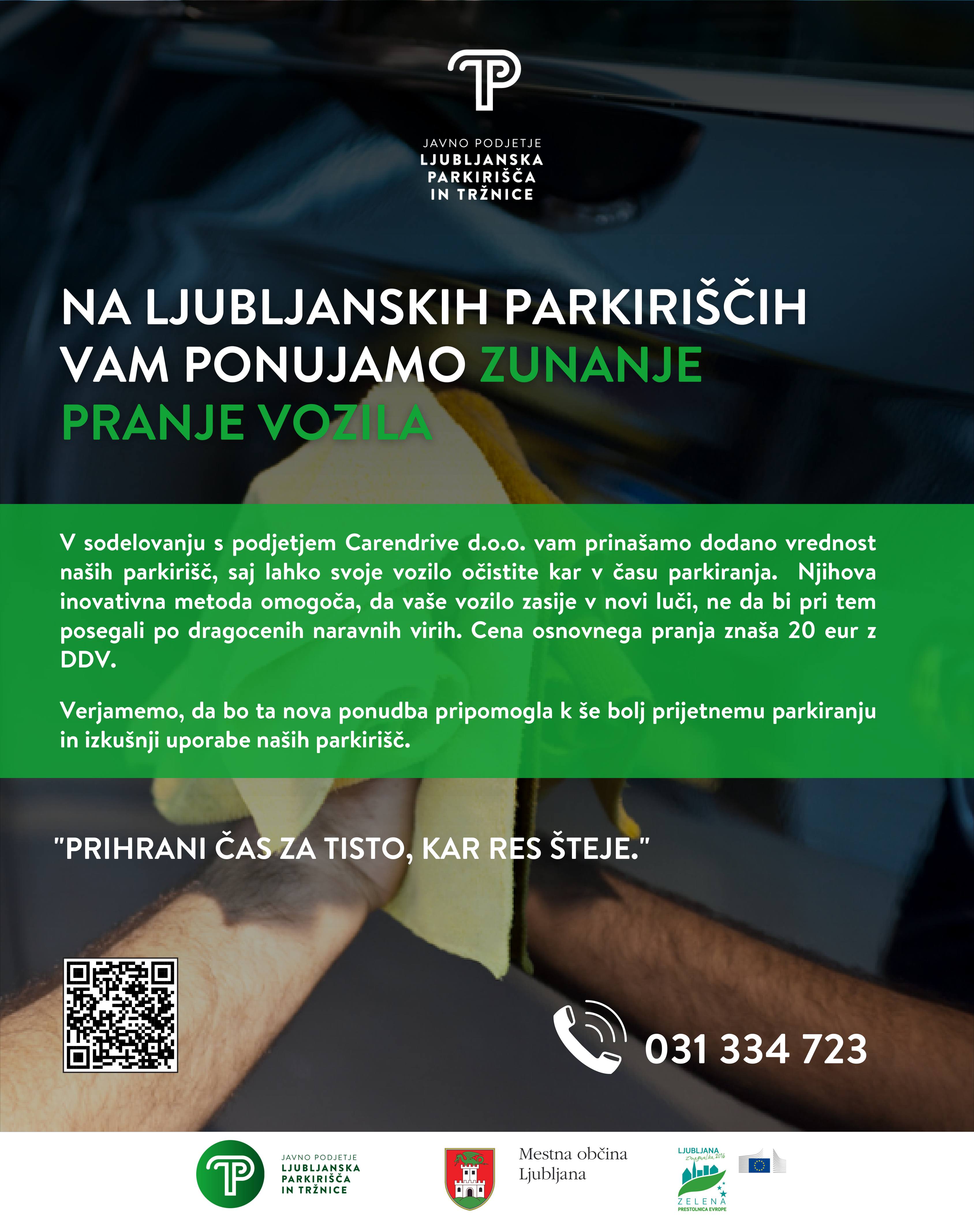 Novost Na Ljubljanskih Parkiriščih | Parkirišča | Novice | LPT